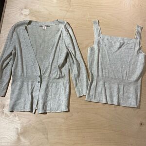 Belford Tank Top and Sweater Set Medium (JR)